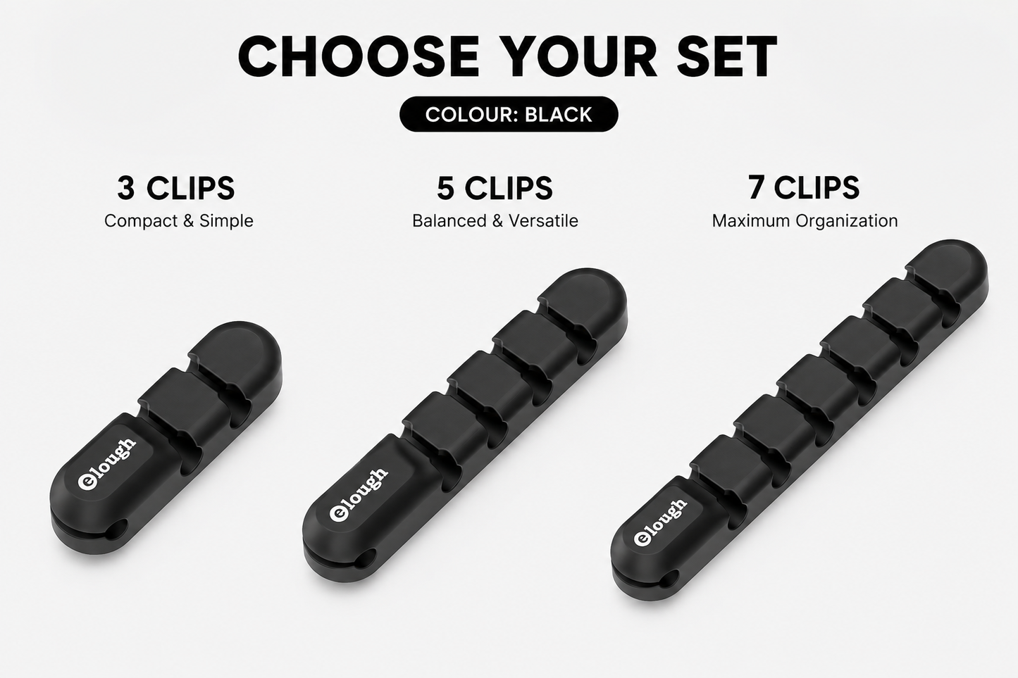 Zentro CableDock™ – 5-Port Magnetic Cable Holder