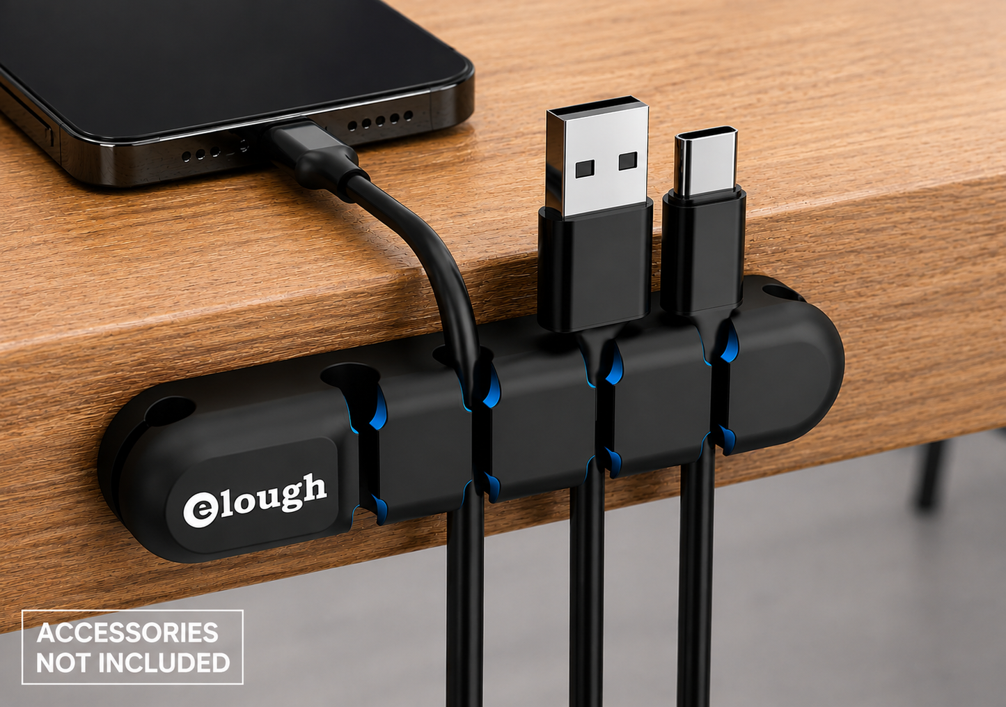 Zentro CableDock™ – 5-Port Magnetic Cable Holder