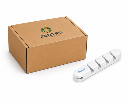 Zentro CableDock™ – 5-Port Magnetic Cable Holder