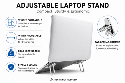 Zentro Elevate Clip™ – Laptop Lift Brackets