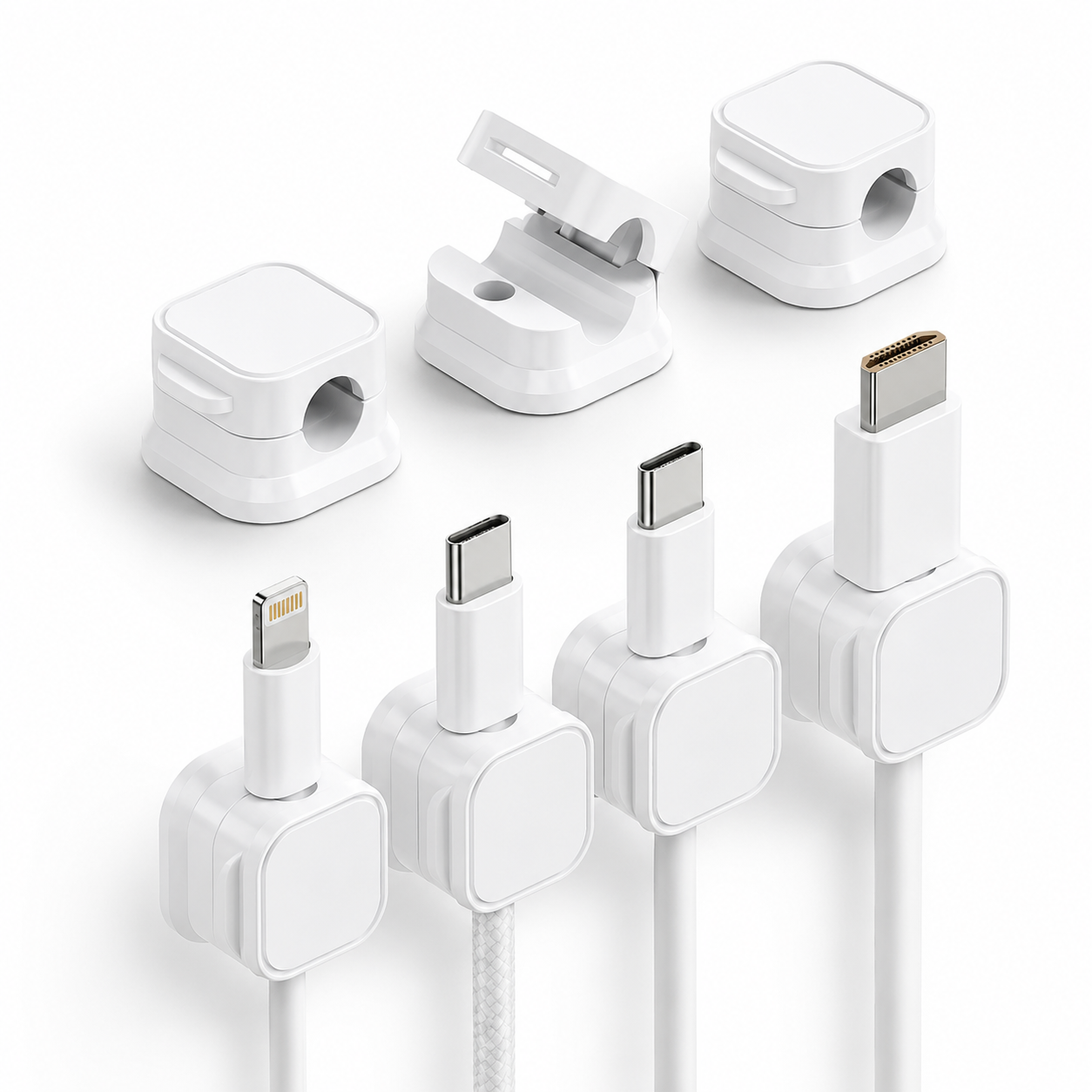 Zentro SnapDock™ – Magnetic Cable Organizer