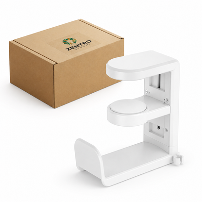 Zentro HangPro™ – Under-Desk Headphone Hook