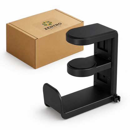 Zentro HangPro™ – Under-Desk Headphone Hook