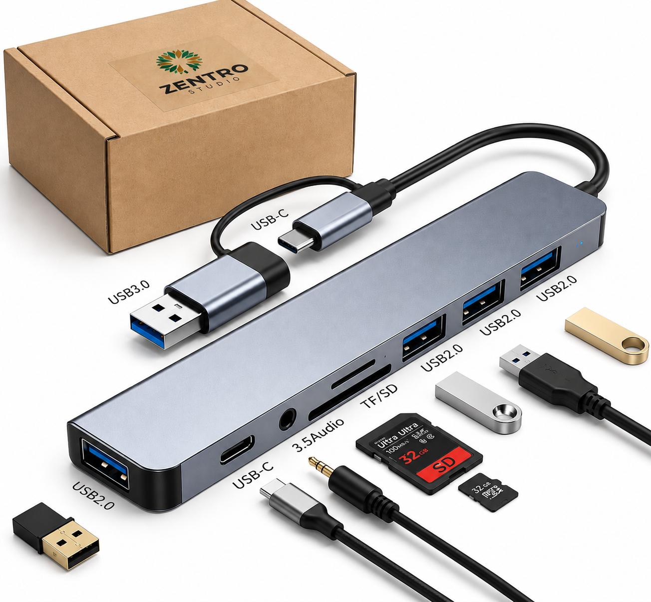 Zentro Link™ – Multi-Port USB Hub